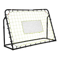 Franklin Sports Soccer Rebounder - Tournament Steel Rebounding Net - Perfect for Backyard Practice and Training - 12' x 6' & 6' x 4' - style: 6' x 4' - Black