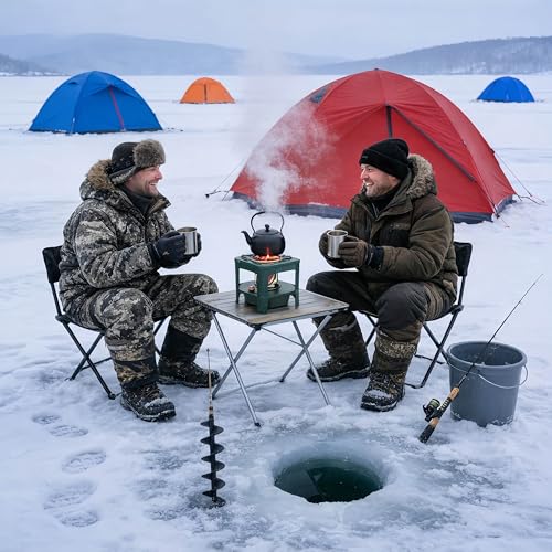 Fogon de petróleo para cuba, Portable Kerosene Stove 8-Wick, Kerosene Heater for Outdoor Camping Cooking, Picnic Burner Furnace with Windproof Design for Tent, Yard, Hurricane, Survival Kits