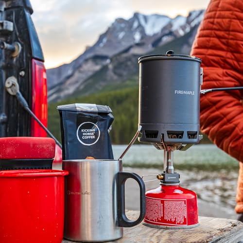 Fire-Maple Petrel Quickboil Pro Ultralight Cooking System – Compact & Fast-Boiling Backpacking Stove Pot Set, Ideal for Hiking, Solo Camping, Travelling, Hunting Trips | PETREL SYSTEM w/Greenpeak - size: Petrel System with Greenpeak
