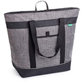 Jumbo Insulated Cooler Bag (Charcoal) with HD Thermal Insulation - Premium, Collapsible Soft Cooler Makes a Perfect Insulated Grocery Bag, Food Delivery Bag, Travel Bag, Beach or Picnic Bags - color: Charcoal