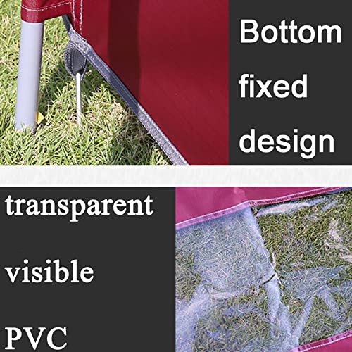 COYEUX Camping Windbreaks Windscreen, Beach Windshield Shelter, Foldable Outdoor Caravan Privacy Shield, Sunshade Screen, Backpack Portable Picnic Screen, for Garden Charcoal Grills BBQ