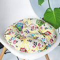 vctops Bohemian Soft Round Chair Pad Garden Patio Home Kitchen Office Seat Cushion Owl Diameter 16" - color: Owl, style: Diameter 16 Inch