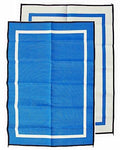 Mountain Mat 5x7 Solid Blue RV Patio Mat – Extra Thick 5mm Recycled Poly Rug – Heavy-Duty, Waterproof, Reversible – Premium Camping Mat for Deck, Patio, Beach (Blue NO Carry Bag, 5'x7') - color: Blue, style: 5' x 7'