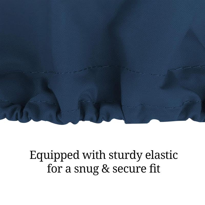 Covers & All Round Table Top Cover, 12 Oz Waterproof UV & Weather Resistant Patio Table Cover, Outdoor Table Cover for Patio Outdoor Furniture & Coffee Table (30" Dia x 4" H Inches, Blue) - color: Blue, size: 30" Dia x 4" H