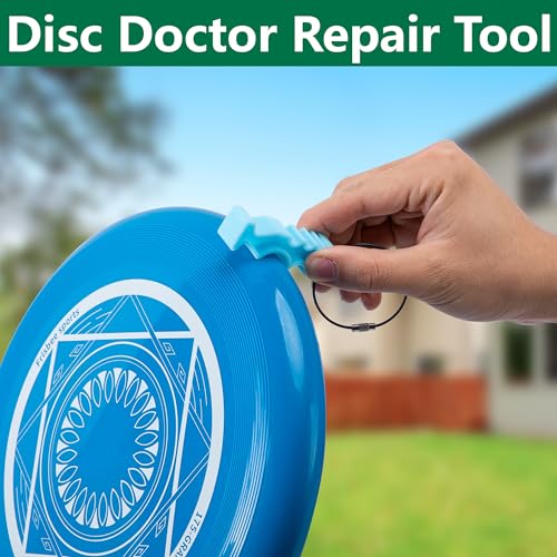 2Pcs/4Pcs Disc Golf Repair Tool, Portable Disc Golf Edge Maintenance Tool, Sports Flying Disc Tool for Scratch Stains Repair Polishing - color: 2 Pcs-Blue