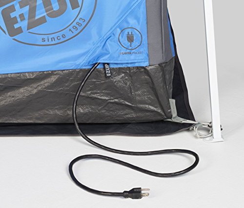 E-Z UP Camping Cube 6.4, Converts 10' Straight Leg Canopy into Camping Tent, Punch - color: Punch