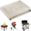 39''x39'' Fire Pit Mat - Fireproof Mat for Fire Pit, Wood Deck Insulation, Camping BBQ - Temperature Resistant Fiberglass Fire Blanket for Outside Indoor Lawn Protection