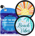2 Pack Sand Remover Sunshine Eraser Beach Essentials Summer Vacation Travel Extra Large Thick Think Cloud Turkish Cotton Microfiber Bulk Packs Mat Sand Free Sandproof for Women Towel - color: 2pcs Shining Coco