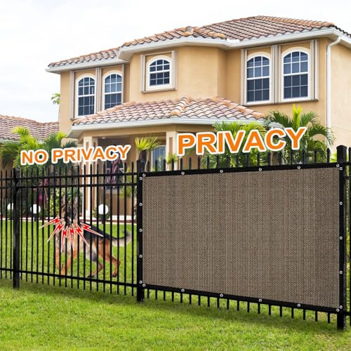 Artpuch 90% Sun Shade Cloth, 3 x 6 FT Pergola Shade Cover Canopy with Grommets, Sun Screen Fabric Tarp for Patio, Outdoor, Garden, Backyard, Mocha - color: Mocha, size: 0 3' X 0 6'
