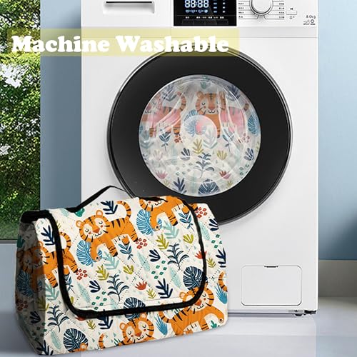Dimatic Cute Picnic Blankets 78"x78" Extra Large Beach Blankets Waterproof Sand Proof Foldable Portable for Outdoor Family Camping - color: Tigers