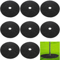 Peryiter 6 Pcs Rubber Mulch Tree Ring, Heavy Duty Rubber Mulch Mat, Tree Protector Weed Barrier Mats, Round Root Barrier for Root Protection Weed Grass Control (30 Inches) - style: 30 Inches