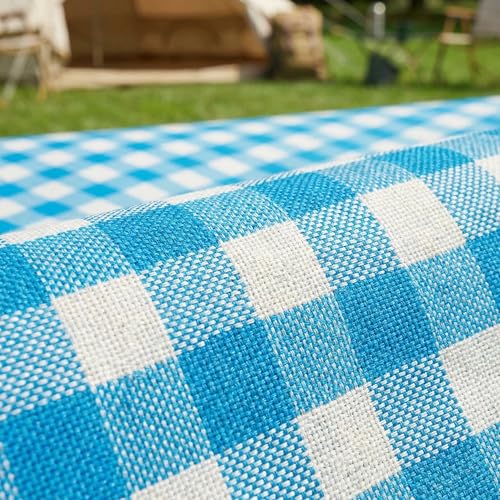 Picnic Blanket Outdoor Extra Large Picnic Mat 60"X40" Camping Blanket Beach Blanket Foldable Waterproof Sand Mat Hiking Travel Family Concerts(Blue)