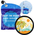 Antfuny Sand Remover for Beach Family Women Dog Trip Essential Accessories Summer Vacation Must Have Travel Accessories Lake Necessities Cruise Ship Stuff Thing Need Gear Gift Supplies Item Towel - color: 1pcs Beach Coco