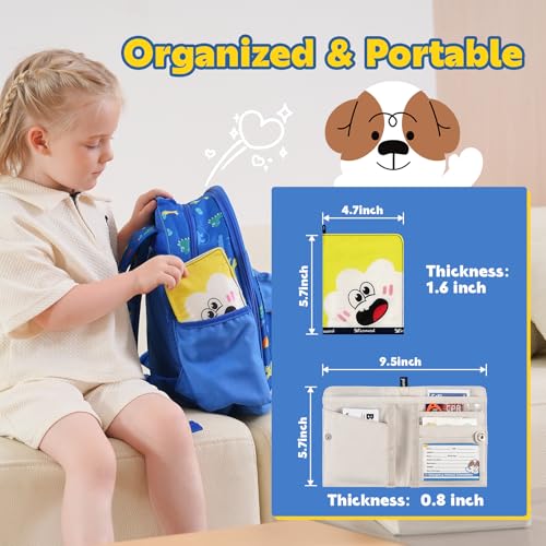 StBernard First Aid Kit for Kids, Small Pocket Size Medical Kit with Cute Bnadages, Tools for Daily Emergencies, Organized Pouch for Toddler & Children, Home, Camping, Travel, Playground(Yellow) - color: Yellow, size: Mini