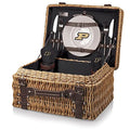 NCAA Purdue Boilermakers Champion Picnic Basket with Deluxe Service for Two