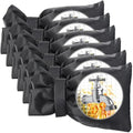 Outdoor Faucet Covers for Winter, Actgan 8.3"H x 6"W Thickened Outside Garden Faucet Socks for Freeze Protection, Reusable Insulated Faucet Covers, 6 Pack, Black - color: 6 Piece 8.3"H x 6"W Black