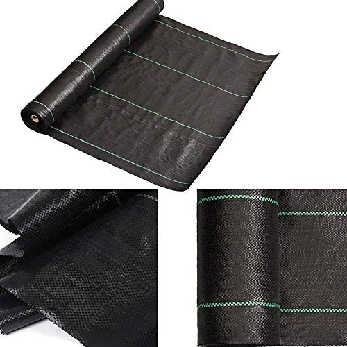 Garden Weed Barrier Landscape Fabric Durable & Heavy-Duty Weed Block Gardening Mat Ground Weed Cover (4ft*200ft) - size: 4ft*200ft