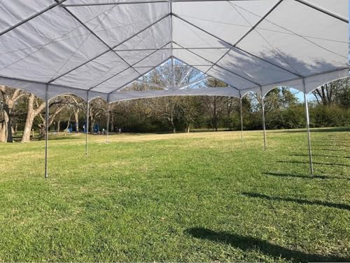 DELTA 30'x20' PE Marquee Tents for Parties, Party Tent, Carpas para Fiestas, Outdoor Wedding Tent, Heavy Duty Waterproof Canopy, Outdoor Event + Storage Bags - style: 30'x20' Pe Marquee Tent