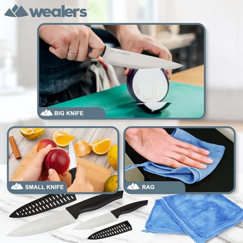 Wealers Camp Kitchen Cooking Utensil Set Travel Organizer Grill Accessories Portable Compact Gear for Backpacking BBQ Camping Hiking Travel Cookware Kit Water Resistant Case - color: 12 Pieces Blue