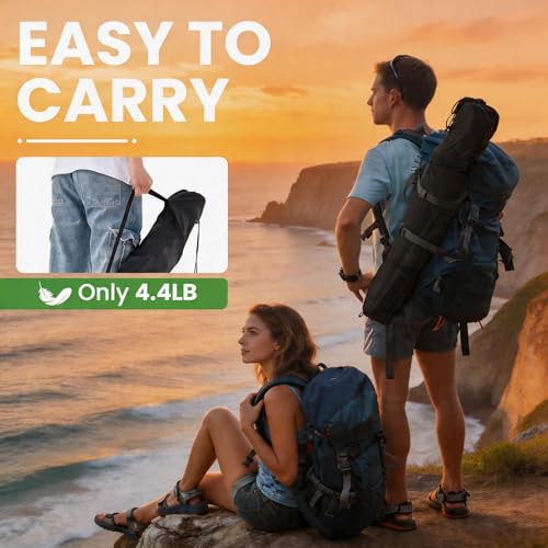 2 Pack Lightweight Folding Camping Chairs, Outdoor Lawn Beach Chair with Cup Holder & Carry Bag for Travel, Fishing, Picnic, Backyard, Hiking - color: Black
