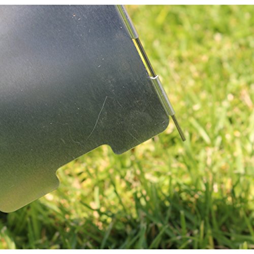 Gas One Aluminum 10 Plates Windscreen: For Use with Gas One Stove and Other Backpacking Stoves, Camping Stoves, Butane Stoves, Alcohol Stoves with Carrying Case