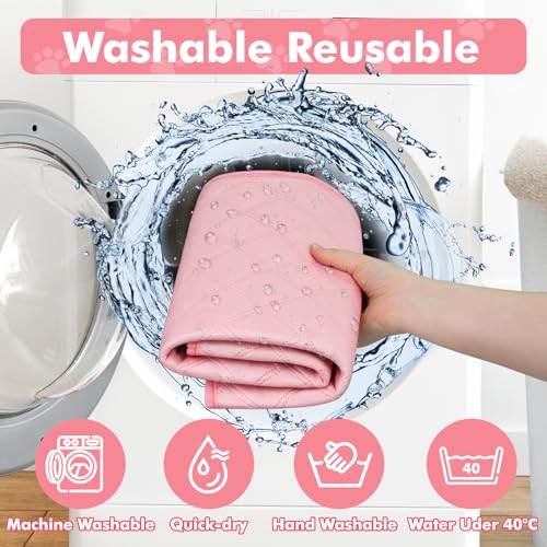 Dog Cat Playpen Indoor Outdoor for Puppy Pet Dogs Cat Recovery After Surgery, Dog Tent Crates Cage Indoor/Outdoor, Portable Pop Up Kennel with Carrying Case for Travel (Premium Pink with Pad, Small) - color: Premium Pink with Pad