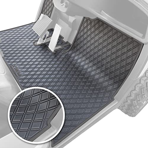 Xtreme MATS Yamaha Compatible Golf Cart Mat, Full Coverage Golf Cart Floor Liner Mat - Compatible with Yamaha Adventurer (2007-2017), G29, YDR, & Drive (Gen1) Models Only - All Black - color: All Black, size: Drive/G29
