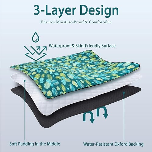 PY SUPER MODE Picnic Blankets Extra Large with Pergola, Green Flowers Waterproof Foldable Outdoor Beach Blanket Oversized 83x79” Sandproof, 3-Layer Picnic Mat for Camping, Hiking, Travel, Park - color: Green