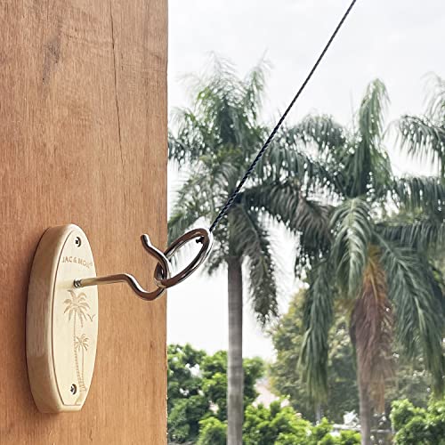 Deluxe Hook and Ring Toss Game, Outdoor Indoor Toss Game Set, Throwing Toys for Family, Party Games - style: Coconut Tree S