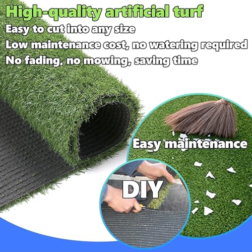 Artificial Grass Rug Turf for Dogs Indoor Outdoor Fake Grass for Dogs Potty Training Area Patio Lawn Decoration (29 x 20 Inch (Pack of 2)) - size: 29 x 20 Inch (Pack of 2)