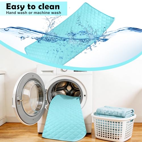 Vivifying Dog Cooling Mat, Ice Silk Pet Cooling Pad for Car Back Seat, Non-Slip Summer Cooling Mat for Dogs and Cats, Indoor & Outdoor, 52" x 25"
