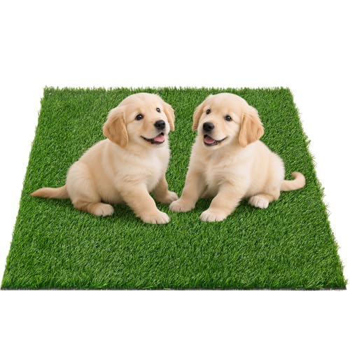 Artificial Pet Pee Grass Mat for Puppy, Pet Turf Fake Grass Replacement Pad for Dog Potty Training, Indoor and Outdoor (45"x35.4") - size: 45"x35.4"