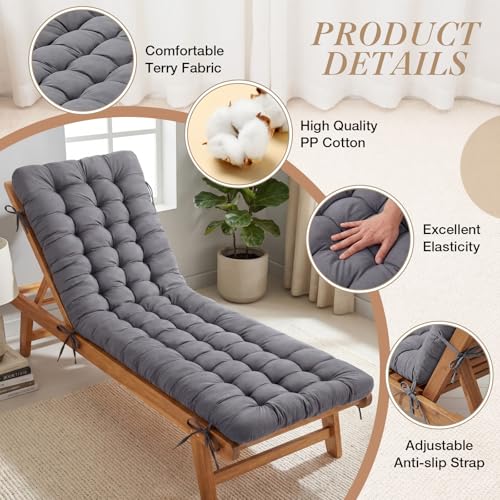 Wenqik Long Floor Cushion Large Floor Cushion with Brushed Cotton 74.8 x 27.5 x 3.15 in Jumbo Lounger Pillow for Outdoor Indoor Bay Window Meditation Yoga Reading Sleeping(Dark Gray) - color: Dark Gray