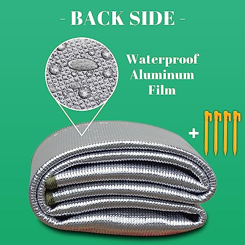 Custom RV Rug Welcom to Our Campsite RV Trailer Decor Floor Mat for Outdoors, Patio, Backyard, Picnic, Beach, Camping, 48 x 72 Inch - color: Welcom to Our Campsite 1, size: 4' x 6' (Rectangular)