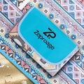 Waterproof Picnic Blankets, 60" x 80" Picnic Mat Outdoor Portable Travel Camping Bordeaux Blue