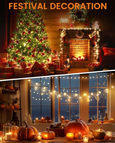 Camping String Lights, Retractable 32.8ft RGB Flash Lamp, Rechargeable Fairy LED Rope Lights Outdoor Waterproof, Portable Hanging Lantern for Outside Tent Patio Awning Garden RV Essentials - color: Black