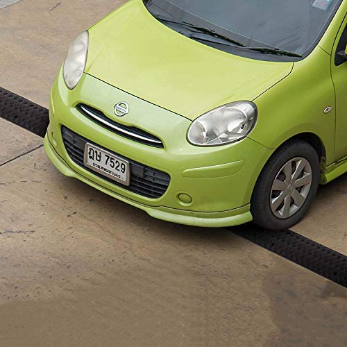 Pyle 40-Inch Rubber Cable Protector Ramp - Channel Heavy Floor Cord Concealer for Extension Cords & Hoses, Driveway Protective Covering Armor, 11,000 lbs Load Capacity, Indoor/Outdoor Use (Pack of 2)