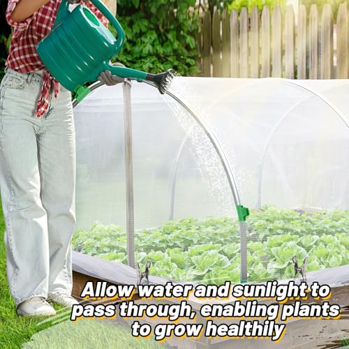 8x20ft Large Garden Netting - Ultra Fine Mesh Plant Covers to Keep Small Animals Pest Out, Bird Barrier for Protecting Vegetables Fruits Flowers Raised Beds (Without Pole) - size: 8 x 20 ft