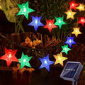 Twinkle Solar Star String Lights Outdoor Waterproof Fairy Lights 39FT 100 LED with 8 Lighting Modes for Camping Garden Wedding Party Tree Holidays Backyard Patio(Multicoloar) - color: Multicolor
