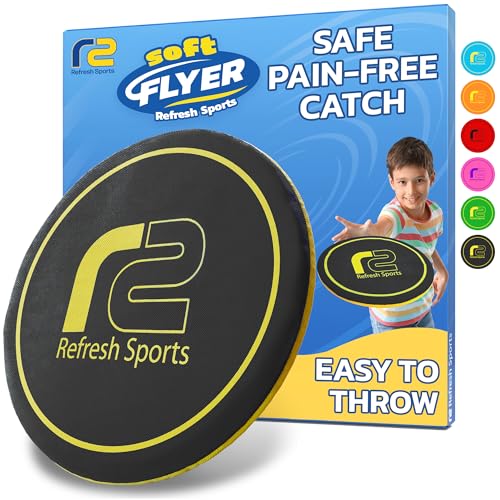 Flying Beach Toys for Teens – Lightweight Soft Flying Disc for Summer Fun For Kids – Safe & Easy to Throw for Boys Girls – Great for Outdoor Play at the Beach or Yard – Ages 6 7 8 9 10 11 12+ - color: Jet Black
