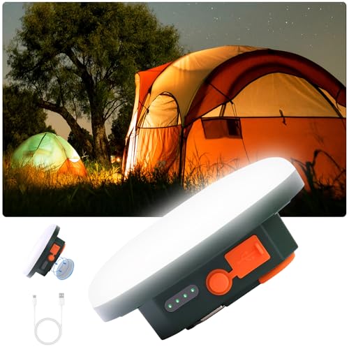 Tent Light Hanging for Camping,Bright LED Rechargeable Portable Lantern for Vendor Booths,Waterproof Outdoor Lights with Battery Power, Camp Lamp Light with Magnet for Outdoor Glamping(Green) - size: 30W(Magnet-Green)