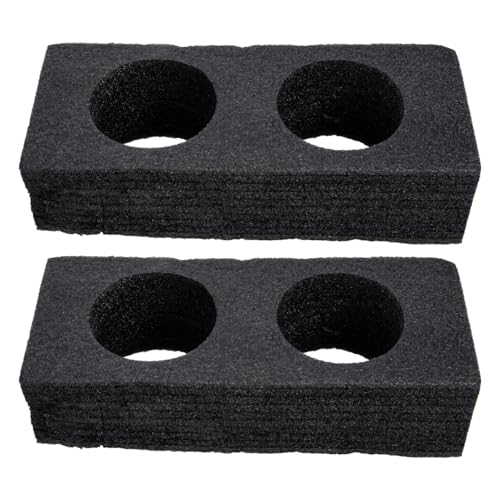 ULTECHNOVO 2-Pack Cup Carrier Tray 2-Cup Drink Holder for Takeout Milk Tea Coffee Beverage Convenience 9.44X3.93X2.55 Inch Durable Caddy Food Accessory