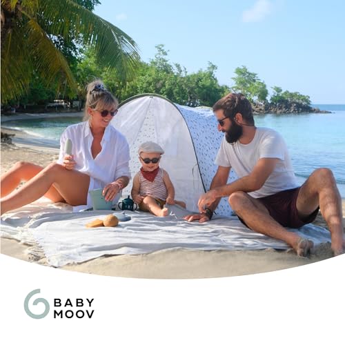 Babymoov Anti-UV Provence Baby Tent UPF 50+ Sun Protection with Pop Up System for Easy Use & Transport (Summer 2025 Edition) - style: Provence Tent