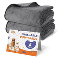 PICK FOR LIFE Washable Dog Pee Pads, 48x48 Reusable Puppy Whelping Pads, Absorb Dog Mats Non-Slip Reusable Pet Training Pad for Whelping, Potty, Training, Playpen, Crate, 2PACK - size: 48"x48"-2PACK