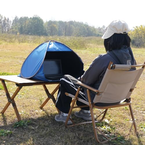 Fixable Small Pop Up Beach Tent Included Two Sand Bags,Mini Head Beach Tent Sun Shelter,Instant Dog Beach Shade for Puppy or Other Small Pets
