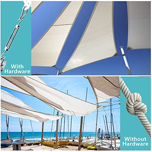 80 PCS Shade Sail Hardware Kit, 5 Inch Super Heavy Duty 304 Marine Grade Stainless Steel Sun Shade Hardware Kit for Triangle/Rectangle/Square Sun Shade Sails Installation - size: 5#-80PCS, style: Classic