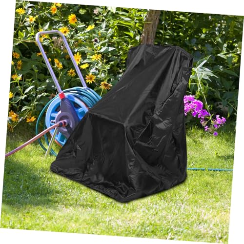 Hose Reel Cart Cover Heavy Duty Protector for Outdoor Lawn Patio Easy to Use against Rain and Dirt Convenient Storage
