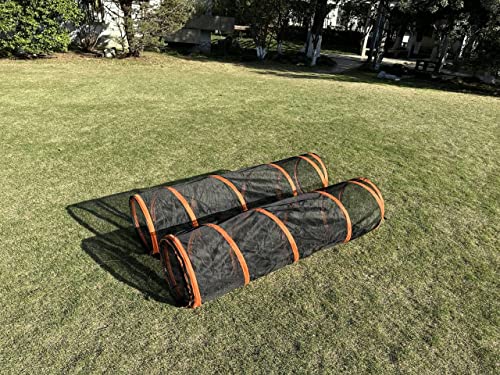 4 in 1 Pet Cat and Dog Tunnel Tent Foldable Pet Tent Outdoor Pop Up Pet Playpen Cage Fences House (Styles 4) - style: Styles 4
