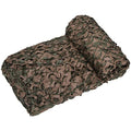 CamoSystems Reinforced Camouflage Netting | 3D Camo Nets, Waterproof & UV Protection, Silent Rip-Stop Fabric - color: Green/Brown, size: 5' x 22' (Side Cover)