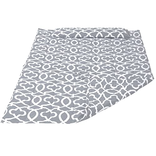 SUNCREAT Outdoor Portable Hammock Pad, 2 Person Polyester Hammock Pad, Gray - color: Grey